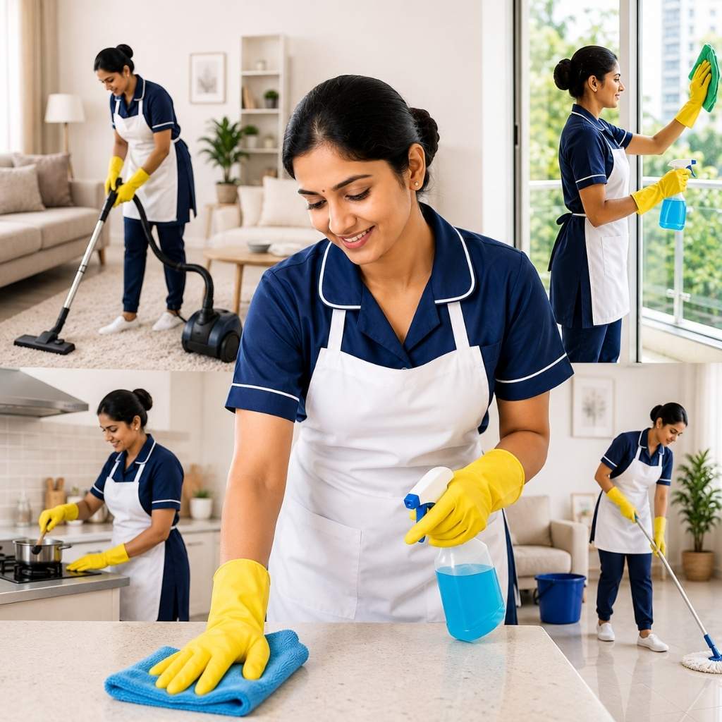 House Maid Services in Mumbai | Kaamwali Maid