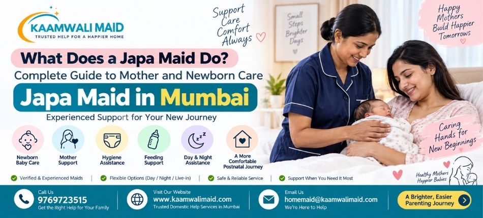 Japa Maid in Mumbai | Kaamwali Maid