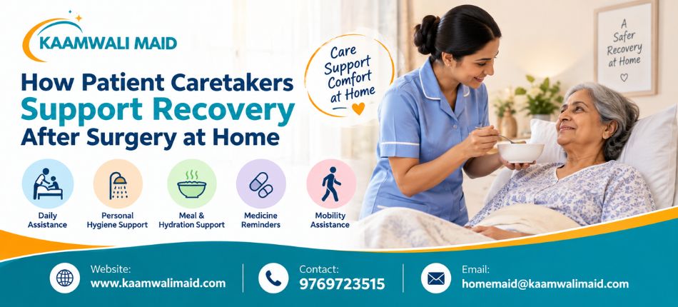 Post Surgery Patient Care | Kamwali Maid